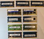 Laptop Ram geheugens DDR3 en DDR4, Computers en Software, RAM geheugen, Ophalen of Verzenden, Zo goed als nieuw, DDR3, Laptop