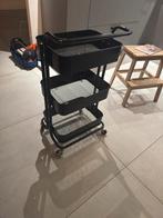 Ikea Raskog Keuken Trolley - Zwart, Ophalen, Zo goed als nieuw