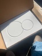 Gebrit wc drukplaat bedieningspaneel wit 2 stuks, Ophalen of Verzenden, Zo goed als nieuw, Toilet
