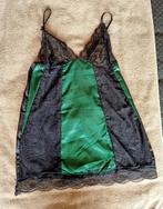 Z.G.A.NIEUW dames lingerie zwart-groen Onderborstmaat 75/80, Ophalen, Nachtkleding