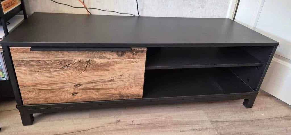TV Meubel - 128cm breed, Huis en Inrichting, Kasten | Televisiemeubels, Ophalen, Overige materialen, Gebruikt, 100 tot 150 cm