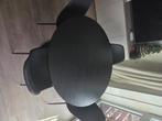 Tafel inclusief vier stoelen, Huis en Inrichting, Tafels | Eettafels, Ophalen, Gebruikt, 50 tot 100 cm, Rond