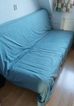 IKEA Beddinge slaapbank 200x140 met opbergbak, Grijs, Gebruikt, 140 cm, Ophalen