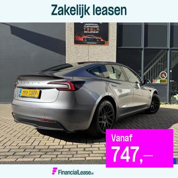 Tesla Model 3 LONG RANGE RWD HIGHLAND beschikbaar voor biedingen
