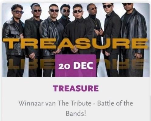 4 tickets treasure, Tickets en Kaartjes, Evenementen en Festivals, Drie personen of meer