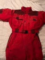 Rood vintage foute party apres ski skipak L Decathlon, Ophalen of Verzenden, Gedragen, Maat 52/54 (L), Pak