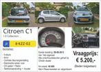 Citroën C1 1.0i 68PK 5D 2013 Grijs, Auto's, Voorwielaandrijving, 4 stoelen, C1, Origineel Nederlands