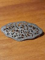 Antieke Hand Uitgezaagde Broch, Overige materialen, 4 tot 7 cm, Ophalen of Verzenden, Zo goed als nieuw