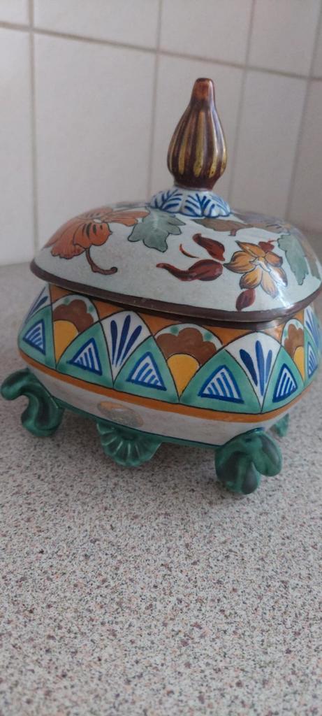 Unica Gouda Bonbonschaal, Antiek en Kunst, Antiek | Keramiek en Aardewerk, Ophalen of Verzenden