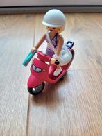 Playmobil scooter met meisje, Ophalen of Verzenden, Zo goed als nieuw, Los playmobil