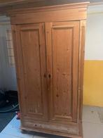 Oude Grenen kast Antiek met planken, Ophalen