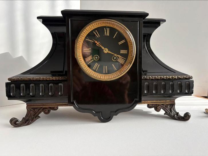 Franse pendule schoorsteen klok, Antiek en Kunst, Antiek | Klokken, Ophalen