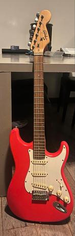 Squier Stratocaster Elektrische Gitaar, Muziek en Instrumenten, Snaarinstrumenten | Gitaren | Elektrisch, Ophalen, Gebruikt, Solid body