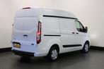 Ford Transit Custom 2.0 TDCI 130PK L2H2 EURO 6 - Airco - Nav, Voorwielaandrijving, Gebruikt, 4 cilinders, Wit