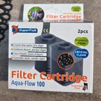 Filter cartridge Superfish Aqua-Flow 100 voorkomt algen, Dieren en Toebehoren, Vissen | Aquaria en Toebehoren, Ophalen, Nieuw