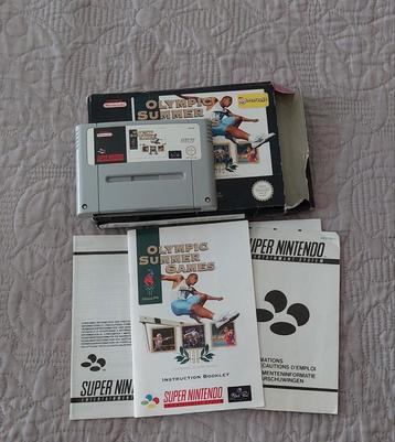 Super Nintendo SNES Olympic Summer Games beschikbaar voor biedingen