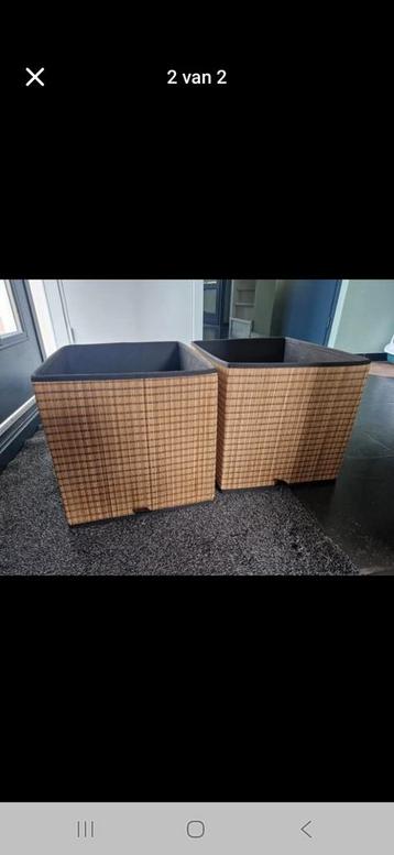 2 Kallax manden / plantenbakken