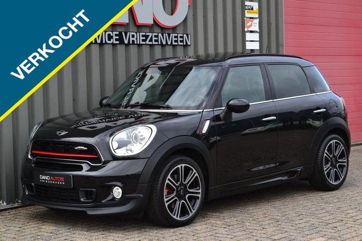 Mini Mini Countryman 1.6 John Cooper Works ALL4 Pano/Leer/Na, Auto's, Mini, Bedrijf, Countryman, 4x4, ABS, Adaptieve lichten, Airbags