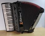 Accordeon Polverini Lichtgewicht 9.2kg 120bas., Muziek en Instrumenten, Accordeons, Overige merken, Zo goed als nieuw, 120-bas
