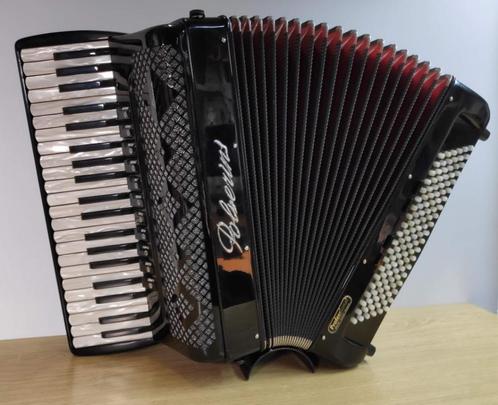 Accordeon Polverini Lichtgewicht 9.2kg 120bas., Muziek en Instrumenten, Accordeons, Zo goed als nieuw, Toetsaccordeon, 120-bas