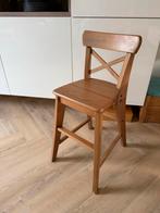 Ikea Ingolf kinderstoel houtkleur, Kinderen en Baby's, Kinderstoelen, Ophalen of Verzenden, Zo goed als nieuw, Overige typen, Aanschuifbaar