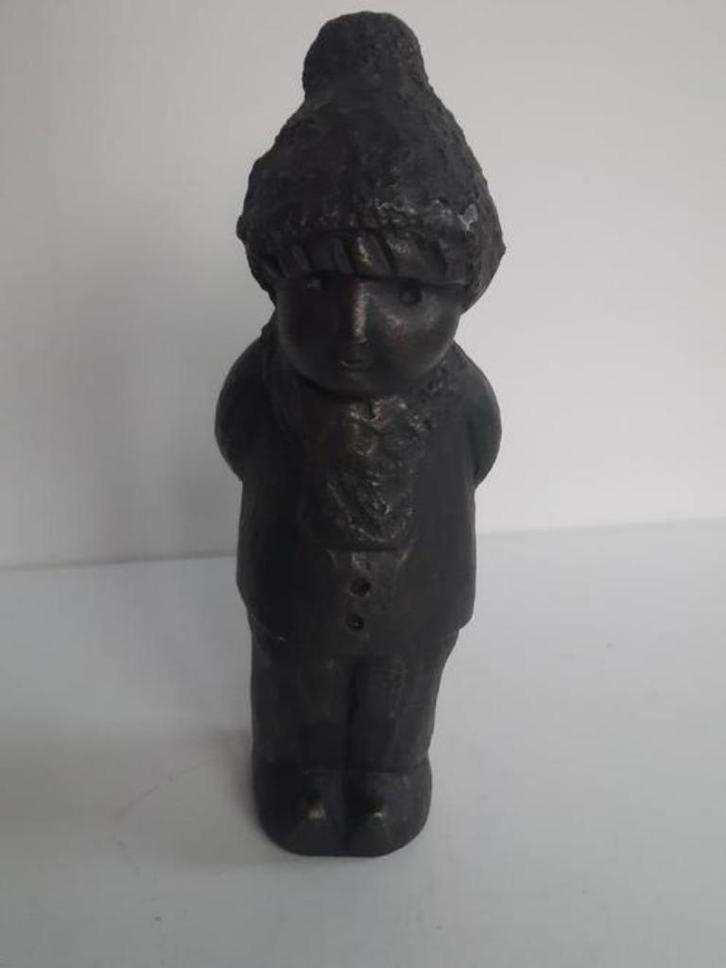 kind op klompen met muts ~Fons van Gorp ~, Verzamelen, Beelden en Beeldjes, Zo goed als nieuw, Mens, Ophalen of Verzenden