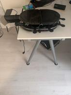 Gourmetstel / Raclette Grill, Ophalen of Verzenden, Gebruikt, Elektrisch, Fondueset
