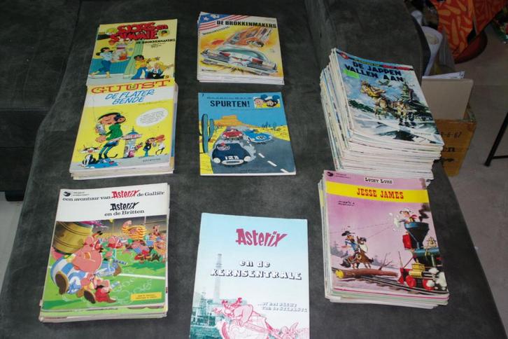 Stripboek collectie Asterix Guust Buck Danny Lucky Luke enz., Boeken, Strips | Comics, Gelezen, Meerdere comics, Europa, Verzenden