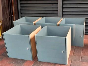 5 deurtjes voor ikea kallax Vakkenkast  beschikbaar voor biedingen