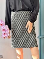 MANGUUN rokje maat 40 - zwart - wit - rondjes, Kleding | Dames, Maat 38/40 (M), Zwart, Ophalen of Verzenden, Zo goed als nieuw