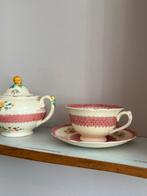Vintage Royal Cauldon England Niagara kop- en schotel, Antiek en Kunst, Antiek | Servies los, Verzenden