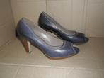 pumps met open neus   maat 39 merk: ECCO, Pumps, Blauw, Ophalen of Verzenden, Zo goed als nieuw