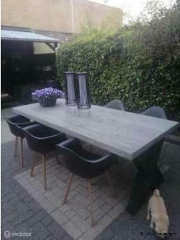 Online Veiling: Tuintafel 8 persoons - 250cm x 95cm beschikbaar voor biedingen