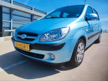 Hyundai Getz 1.4 5DRS 2008 Blauw AIRCO✅97PK✅NAP✅ beschikbaar voor biedingen