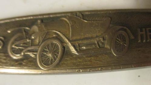zeldzame briefopener begische automerk Hermes, Antiek en Kunst, Curiosa en Brocante, Verzenden