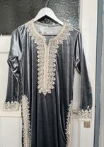 Marokkaanse Kaftan abaya Nieuw!, Nieuw, Ophalen of Verzenden, Maat 36 (S), Grijs