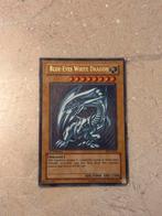 Yu Gi Oh Blue eyes white dragon (1st edition), Ophalen of Verzenden, Losse kaart, Zo goed als nieuw