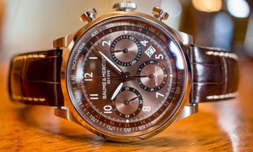 Baume & Mercier CAPELAND 42 mm. Lp €4710 Ruil/inruil mog beschikbaar voor biedingen