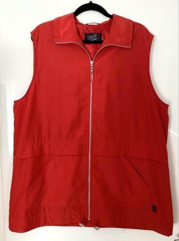 Samoon bodywarmer maat 46, Kleding | Dames, Bodywarmers, Zo goed als nieuw, Maat 46/48 (XL) of groter, Rood, Ophalen of Verzenden