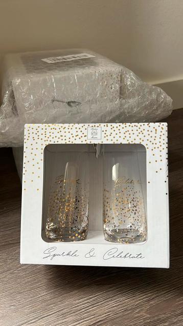 Riviera maison champagneglazen nieuw 6x  beschikbaar voor biedingen