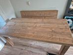 Steigerhouten eettafel in zeer goede staat 202x86 cm, Huis en Inrichting, Tafels | Eettafels, Ophalen, Rechthoekig, 200 cm of meer
