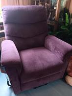 Elektrische Sta-Op Stoel - Atoel, Huis en Inrichting, Fauteuils, Ophalen, Gebruikt, 75 tot 100 cm, Stof