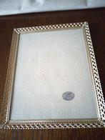 Vintage Zilveren Fotolijst Jaren '60-'70 omlijst met hartjes, Minder dan 50 cm, Gebruikt, Metaal of Aluminium, Ophalen of Verzenden