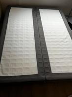 Boxspring IKEA Engerdal grijs 160x200, Ophalen, Gebruikt, Tweepersoons, 200 cm