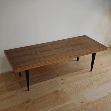 Vintage houten salontafel