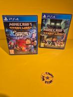 Minecraft Story Mode Season 1+2 - PS4, Spelcomputers en Games, Verzenden, 1 speler, Telltale Games, Zo goed als nieuw