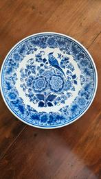 Delfts blauw bord, antiek keramiek, Ophalen
