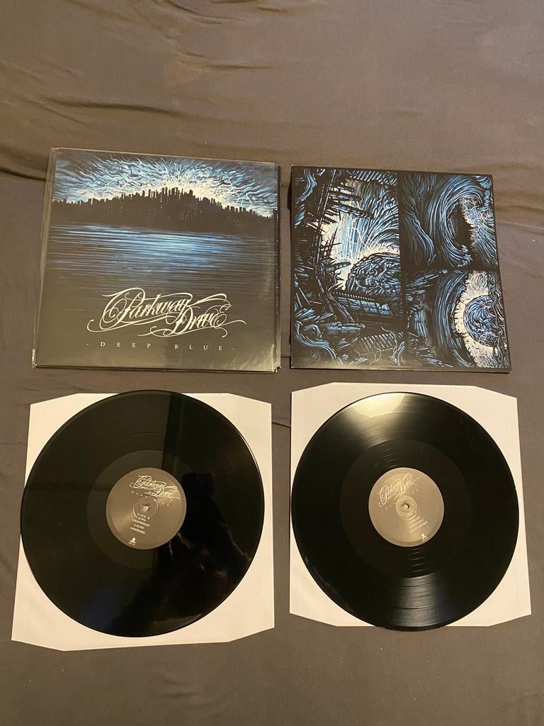 Parkway Drive Deep Blue Vinyl, Cd's en Dvd's, Vinyl | Hardrock en Metal, Zo goed als nieuw, Ophalen of Verzenden