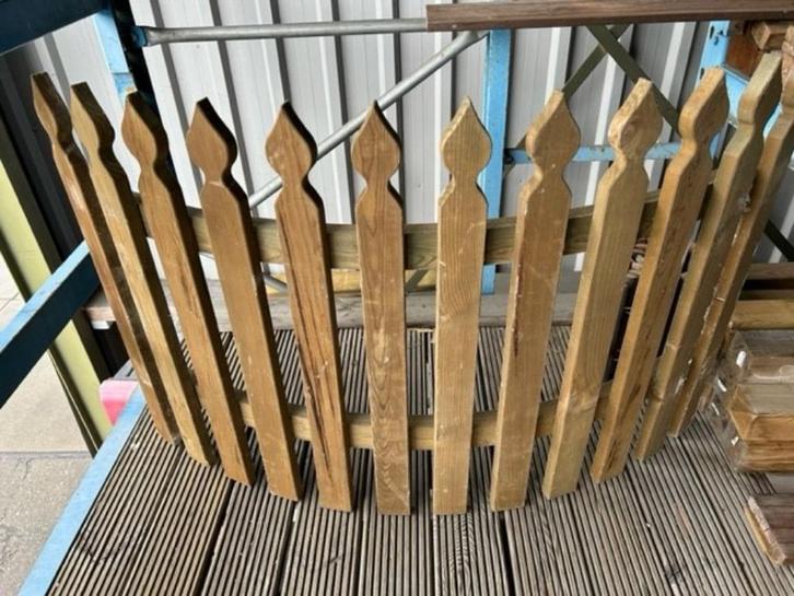 hek Venice rond 111.7x85 cm (restantpartij), Tuin en Terras, Tuinhekken en Hekwerk, Nieuw, Hout, Ophalen of Verzenden