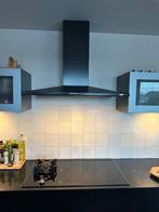 Boretti 90cm afzuikap in antraciet, Ophalen, Zo goed als nieuw, Wandschouwkap